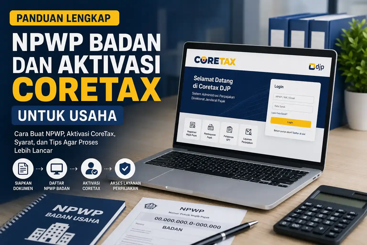 Panduan NPWP Badan dan Aktivasi CoreTax untuk Usaha
